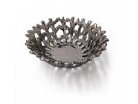 Miska prolamovaná lesk kov 27cm